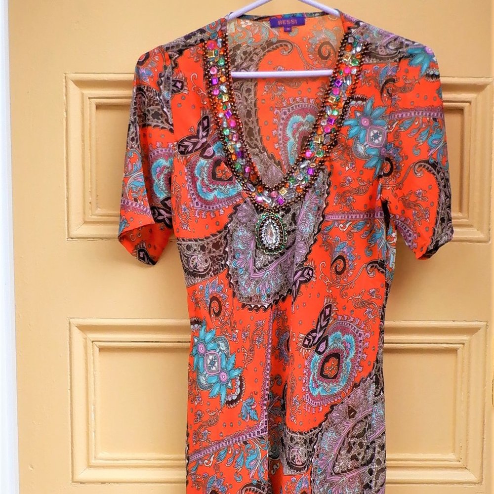 *** HESSI *** TOP with JEWELS ~ Absolutely Stunning!